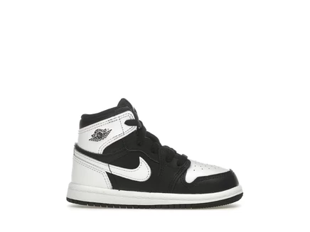 Детские кроссовки Jordan 1 Retro High OG TD, черно-белые