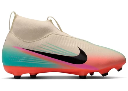Детские бутсы Nike Mercurial Superfly 10, слоновая/чёрные