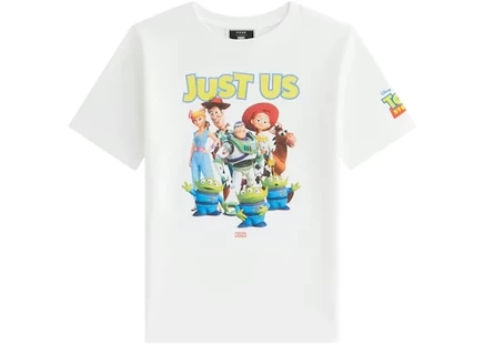 Детская футболка KITH x Disney Pixar Just Us, белая