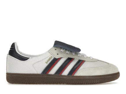 Мужские кроссовки Adidas Samba LT, белые/тёмно-синие