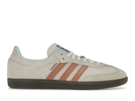 Мужские кроссовки Adidas Samba OG Clay Strata, бежевые