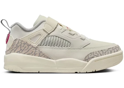 Детские кроссовки Jordan Spizike Low, слоновая кость/красные