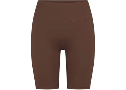 Женские байкерские шорты Nike x SKIMS Matte 7″, темно-сепия