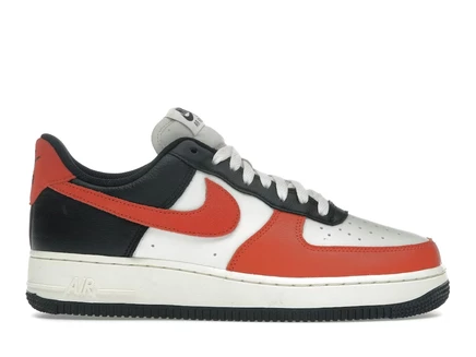 Мужские кроссовки Nike Air Force 1 Low '07 LV8, черные/коралловые