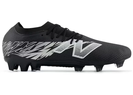Мужские бутсы New Balance Furon V8, черно-бело-серебристые