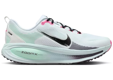 Мужские кроссовки Nike Vomero 18, белый/ледяной голубой/неоново-розовый/черный