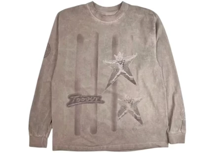 Мужской лонгслив Travis Scott Long Sleeve II, тауп