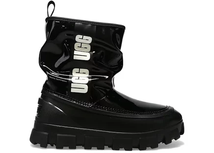Женские мини-ботинки Ugg Classic Brellah Mini Boot, черные