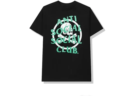 Мужская футболка Anti Social Social Club Cambered, черная