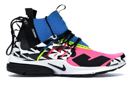 Мужские кроссовки Nike Air Presto Mid Acronym, розовые