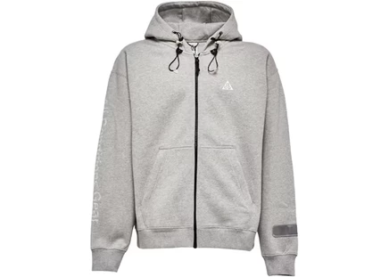 Мужское худи Nike ACG Therma-FIT Airora на молнии, серо-черное