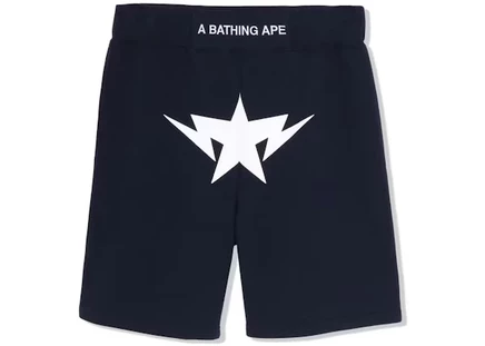 Мужские шорты Bape Twinsta, темно-синие