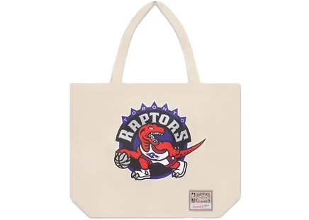 Мужская сумка-тоут OVO Mitchell And Ness 95 Raptors, кремовая
