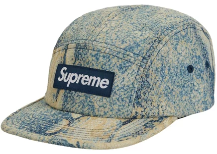 Унисекс кепка Supreme Denim Camp, змеиная