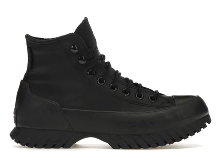 Унисекс кеды Converse Chuck Taylor All Star Lugged Winter Hi, черные/оранжевые