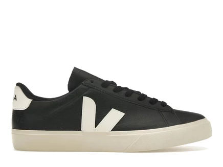 Мужские кроссовки Veja Campo Low Chromefree, черно-белые