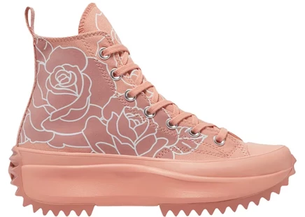 Женские кроссовки Converse Run Star Hike, розовый кварц