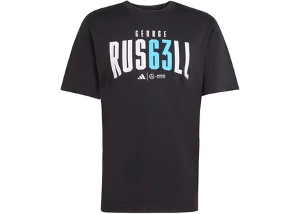 adidas Mercedes- Amg Petronas Formula Team George Russell Tee Black black