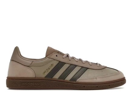 Мужские кроссовки adidas handball spezial, хаки/коричневые