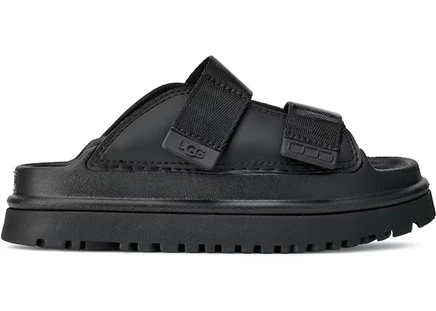 Детские шлепанцы UGG GoldenGlow Slide, черные