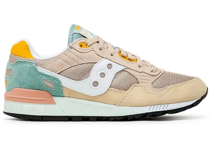 Унисекс кроссовки Saucony Shadow 5000, бежево-золотистые