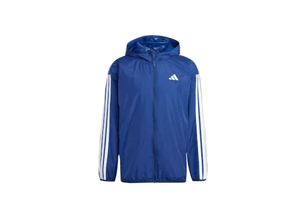 Мужская ветровка Adidas Essentials 3-Stripes, темно-сине-белая