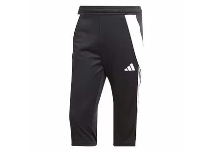 Мужские брюки 3/4 Adidas Tiro 24, черные/белые