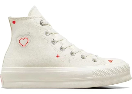 Женские кроссовки Converse Chuck Taylor Lift Hi Y2K, Egret