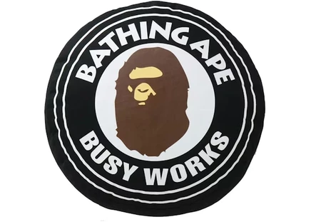 Унисекс подушка Bape BWS Busy Works, черная