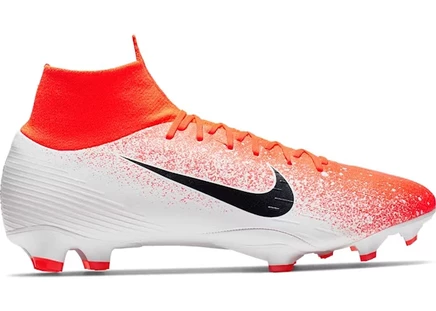 Бутсы Nike Mercurial Superfly 6 Pro FG, красно-черные