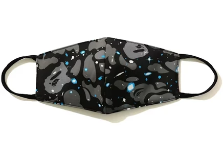 Мужская маска bape space camo, черная