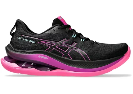 Женские кроссовки Asics Gel-Kinsei Max, черно-малиновые