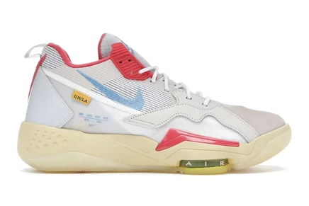 Мужские кроссовки Jordan Zoom 92 Union, Guava Ice/Light Bone/Brigade Blue/Light Fusion Red