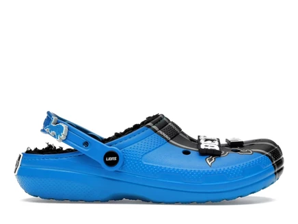 Мужские сабо Crocs Classic Clog NFL Detroit Lions, многоцветные