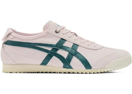 Мужские кроссовки Onitsuka Tiger Mexico 66, розово-зеленые