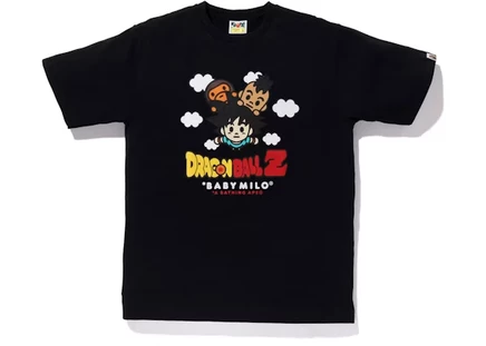 Мужская футболка Bape x Dragon Ball Z Baby Milo, черная