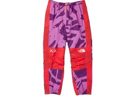 Мужские брюки KAWS x The North Face MTN Light, пурпурные