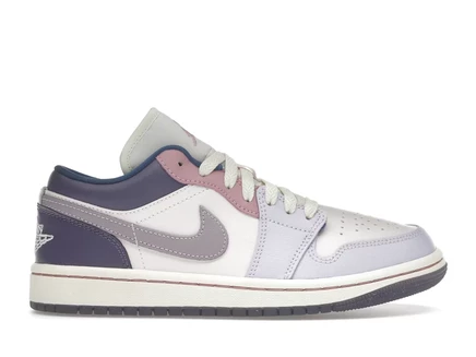 Jordan 1 Low Pastel Purple (Women's) light soft pink/plum fog