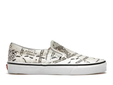 Мужские слипоны Vans Harry Potter Marauders Map
