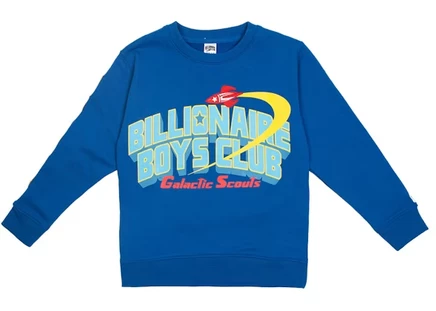 Детский свитшот Billionaire Boys Club Honor Crew, синий