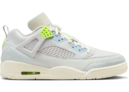 Мужские кроссовки jordan spizike low, photon dust/volt