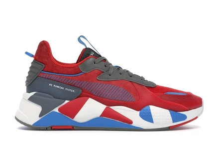 Мужские кроссовки Puma RS-X Retro, красно-серо-индиго