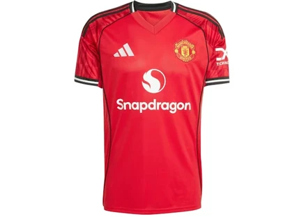Мужская домашняя футболка Adidas 25/26 Manchester United, красная