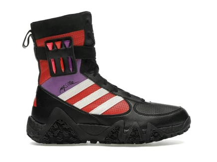 Женские гольф-ботинки Adidas CodeChaos, черно-бело-красные