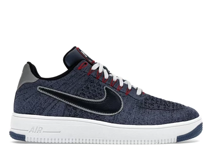 Мужские кроссовки Nike Air Force 1 Low Patriots, трехцветные
