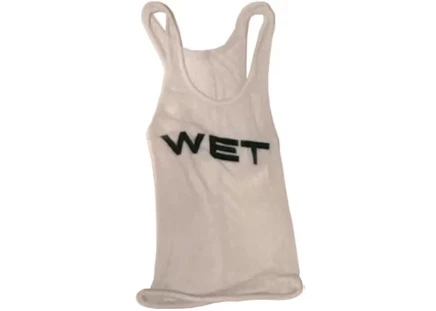 Майка Yeezy x Mowalola Wet, белая