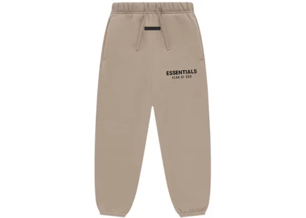 Детские флисовые брюки Fear of God Essentials Essential, песочный
