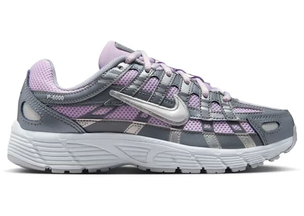 Детские кроссовки Nike P-6000 Doll, дымчато-серые/серебристые/белые