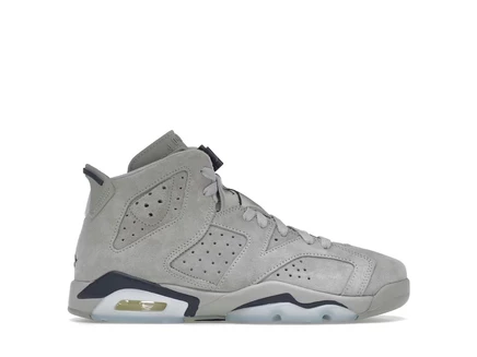 Детские кроссовки Jordan 6 Retro Georgetown 2022, серо-синие