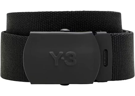 Мужской ремень Adidas x Y‑3 KA2308 CL, черный
